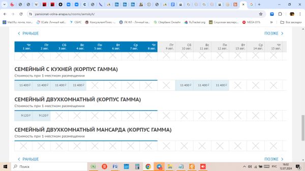 В премиальных отелях Анапы раскупили большие семейные номера